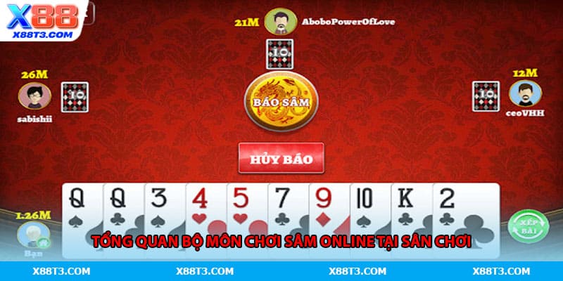 Tổng quan bộ môn chơi Sâm online tại sân chơi